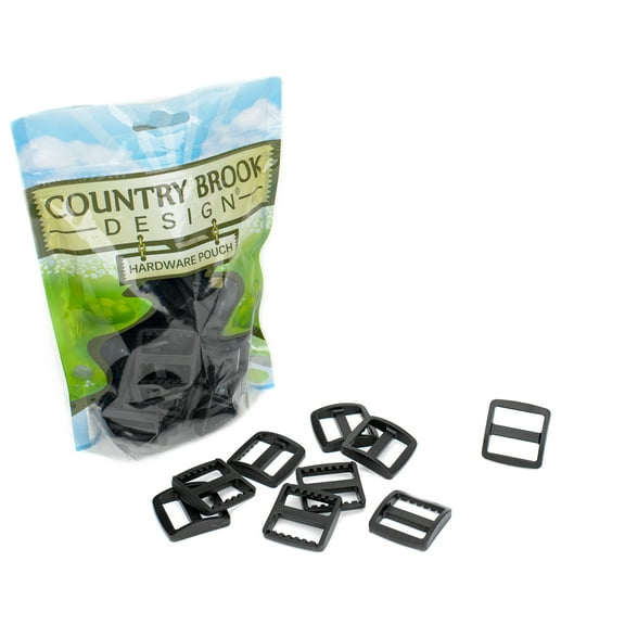 100 - Country Brook Design® 1 inch Widemouth Triglide Slides