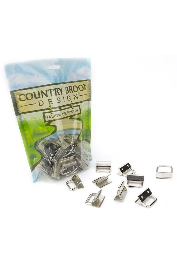 100 - Country Brook Design® 1 inch Wristlet Key Chain Fob Hardware