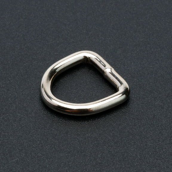 Country Brook Design® 3/8 Inch Welded D-Rings, 100 Pack