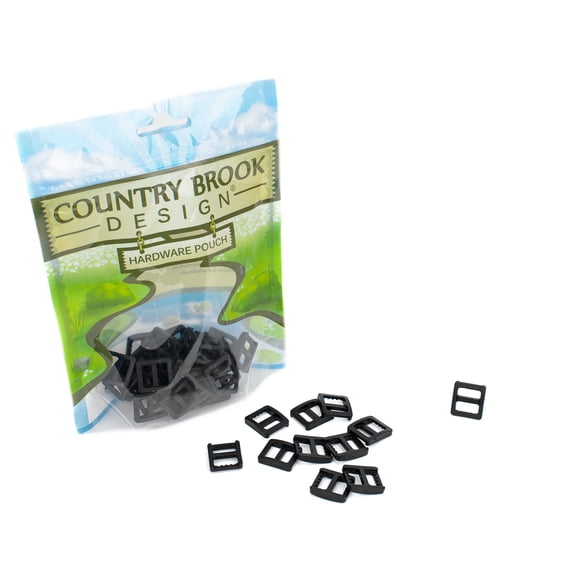 100 - Country Brook Design® 3/8 inch Widemouth Triglide Slides