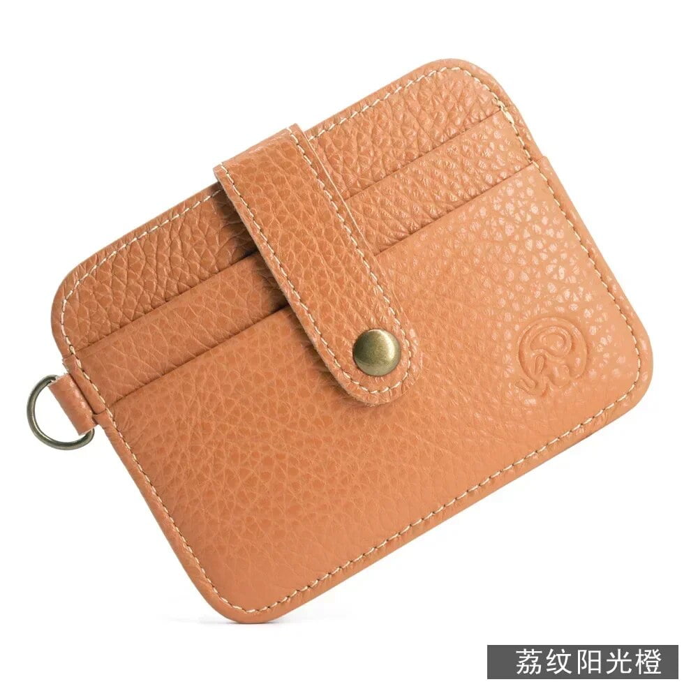 LJCZKA Flower Print Credit Card Holder - Small Accordion Wallet With Zipper For Women