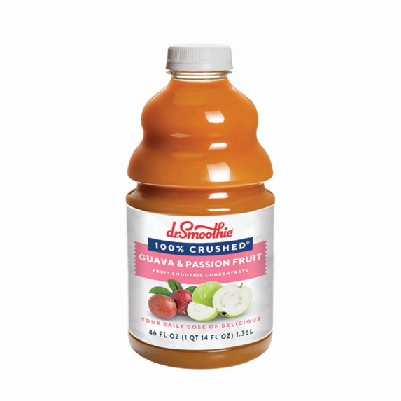 100% Crushed Orange Tangerine 46 oz Bottles Dr. Smoothie Packing 6's/ case