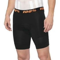 100% Crux Short Liner - Black, Size 32