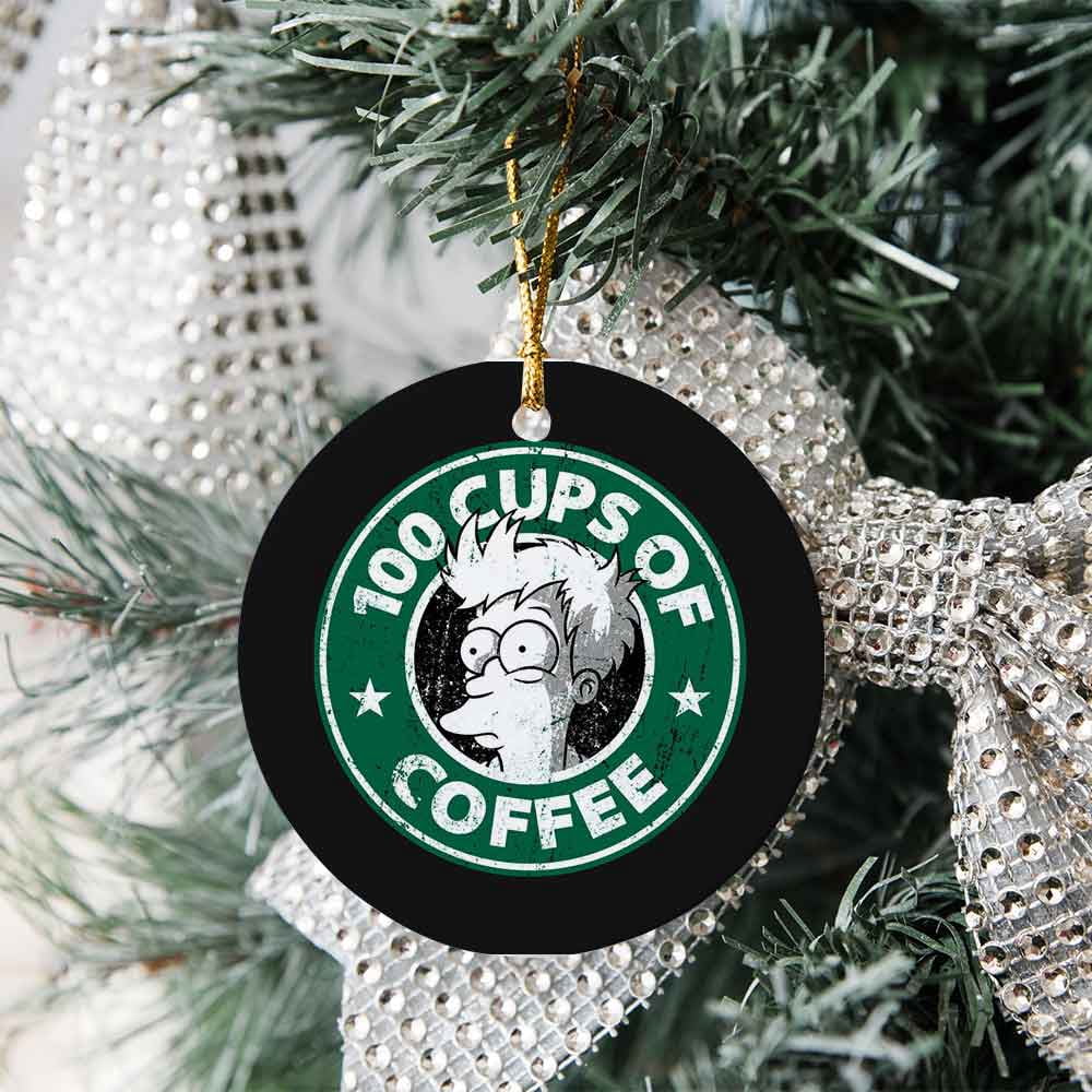 100 Cups of Coffee Sticker, Ornament, Canvas, Poster