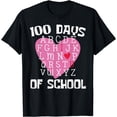 thumbnail image 1 of 100 DAYS OF SCHOOL Alphabet 100th Day Teacher Student Kids T-Shirt, 1 of 4