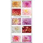 100 Dahlias USPS Forever Postage Stamp US First Class Celebrate Flower Announcement Wedding Holiday 100 Stamps