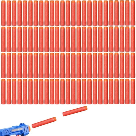 100-Dart Bullets Refill Pack for N-Strike Elite 2.0 Series – Compatible with All Elite Blasters Watermelon Red