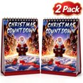 thumbnail image 1 of 100 Day Christmas Countdown Calendar 2026, 100 Days Until Christmas, Tear Off Desktop Calendar,100 Days Advent Calendars for Holiday Home Decor, 2pcs, 1 of 9