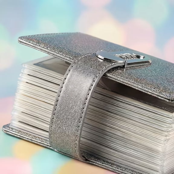 100 Day Savings Challenge Binder with Password Lock, Moisture Proof 3 Ring for Cash Coins