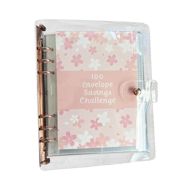 100 Day Savings Challenge Book for Couples High Quality Paper Financial Tool