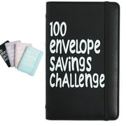 100 Days Money Saving Challenge Coin Envelope – Budget Tracker System with 100 Labeled Cash Envelopes, Financial Goal Organizer for Cash Stuffing & Debt Free Journey