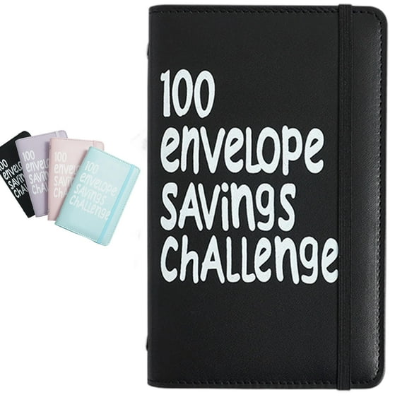 100 Days Money Saving Challenge Coin Envelope – Budget Tracker System with 100 Labeled Cash Envelopes, Financial Goal Organizer for Cash Stuffing & Debt Free Journey