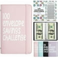 thumbnail image 1 of 100 Days Money Saving Challenge Coin Envelope Budgetstorage Book，Cash Envelopes for Budgeting Planner Binder to Save ,Easy and Fun Way to Save, 1 of 7