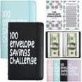 thumbnail image 1 of 100 Days Money Saving Challenge Coin Envelope Budgetstorage Book Mini 100 Day Envelope Savings Challenge Book, Cash Money Budget Planner Binder Envelopes to Save $5,050, $500, $10,000, 1 of 7