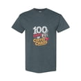 thumbnail image 1 of 100 Days Of Coffee & Chaos Funny 100th Day School Teacher Kid Gift T-Shirt, for men & women, up to size 5XL, 1 of 3