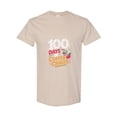 thumbnail image 1 of 100 Days Of Coffee & Chaos Funny 100th Day School Teacher Kid Gift T-Shirt, for men & women, up to size 5XL, 1 of 3