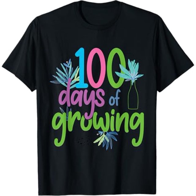 100 Days Of Growing Funny 100 days of school outfit for Stu TShirt