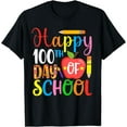 thumbnail image 1 of 100 Days Of School Teacher And Student T-Shirt, 1 of 3