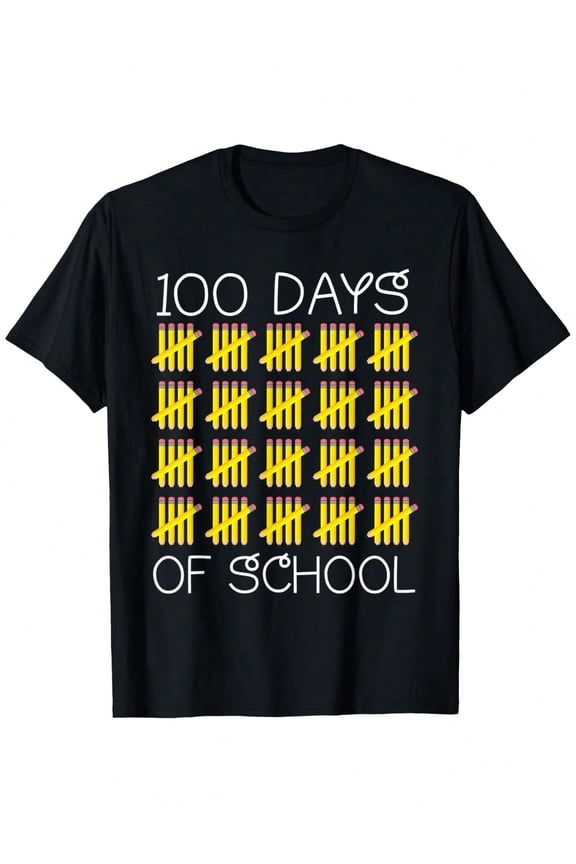 100 Days Of School Teachers Boys Girls Boys Girls Happy 100 Days T-Shirt