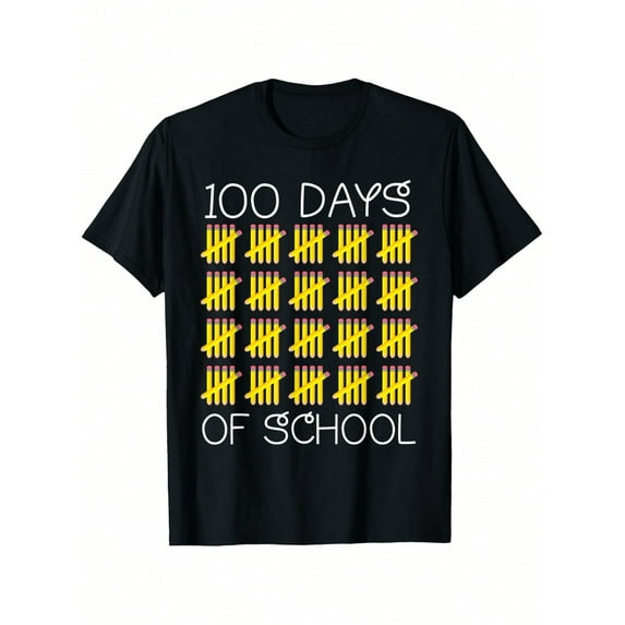 100 Days Of School Teachers Boys Girls Boys Girls Happy 100 Days T-Shirt