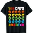 thumbnail image 1 of 100 Days Smarter 100th Day of School Teachers Kids Boys Girl T-Shirt, 1 of 3