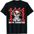 thumbnail image 1 of 100 Days Smarter 101st Day School Dalmatian Dog Teacher Kids T-Shirt, 1 of 5