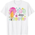 thumbnail image 1 of 100 Days Smarter Preppy 100th Day of School Teachers T-Shirt Shirts, 1 of 3