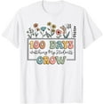 thumbnail image 1 of 100 Days Watching My Students Grow Teacher 100 Days School T-Shirt Shirts, 1 of 3