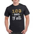 thumbnail image 1 of 100 Days Y'all T-Shirt Men -Smartprints Designs, Male Small, 1 of 4