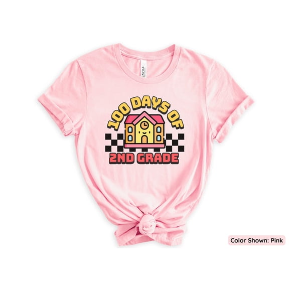 100 Days of 2nd Grade Shirt, 100 Day Shirt, 100th Day Of School Celebration, Student Shirt, Back to School Shirt, Teacher All Size S-5Xl