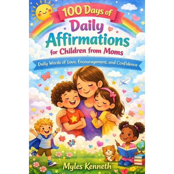 100 Days of Daily Affirmations for Children from Moms: Daily Words of Love, Encouragement, and Confidence, (Paperback)