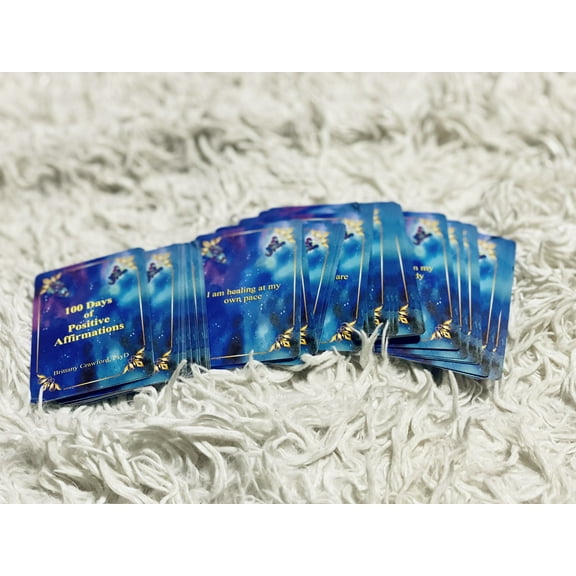 100 Days of Positive Affirmations Card Deck