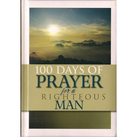Pre-Owned 100 Days of Prayer for a Righteous Man Paperback - USED