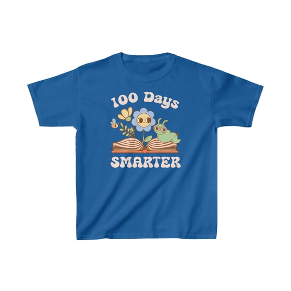 100 Days of School Kids Shirt, 100 Days Smarter