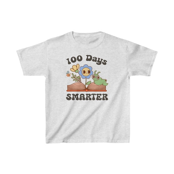 100 Days of School Kids Shirt, 100 Days Smarter