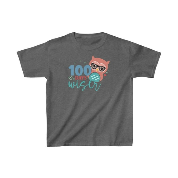 100 Days of School Kids Shirt, 100 Days Wiser
