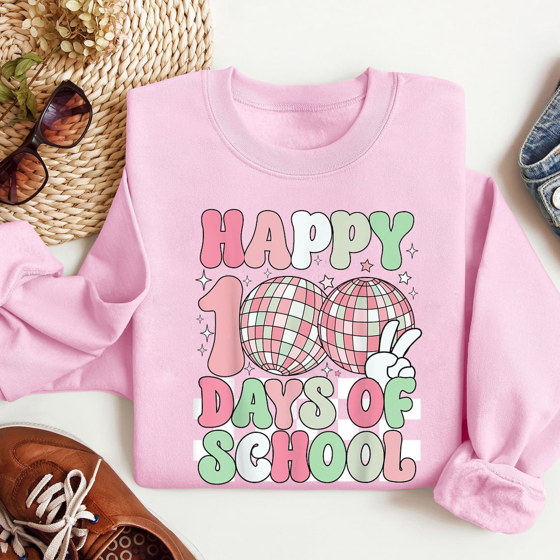 100 Days of School Shirt, 100 Day Shirt, 100th Day Of School Celebration, Student Shirt,Back to