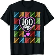 100 Days of School T-Shirt for Teachers Women Counting Gift T-Shirt