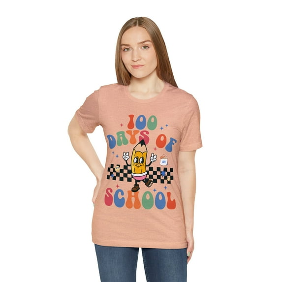 100 Days of School Teacher Tshirt