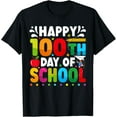 thumbnail image 1 of 100 Days of School Teachers Kids Girls Boys Happy 100th Day T-Shirt, 1 of 4