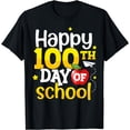 thumbnail image 1 of 100 Days of School Teachers Kids Girls Boys Happy 100th Day T-Shirt, 1 of 4