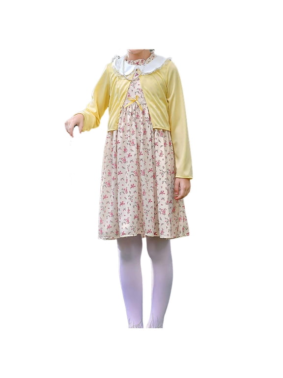 100 Days of School for Kids Girls Old Lady Granny Dress Grandma Outfit Girls Granny Dress up 100 Year Old Lady