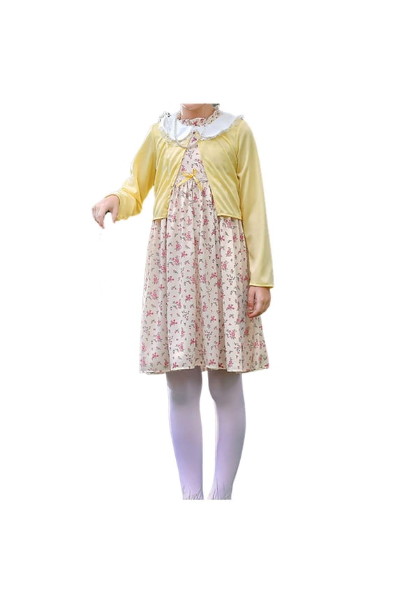 100 Days of School for Kids Girls Old Lady Granny Dress Grandma Outfit Girls Granny Dress up 100 Year Old Lady
