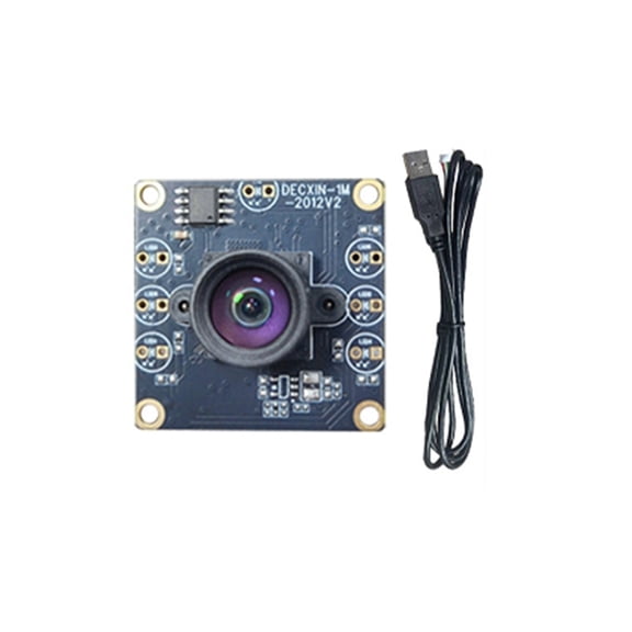 100 Degree Camera Module 1MP OV9732 1280x720 USB Free Driver Manual Focus with 1 Meter USB Cable for WinXP/7/8 1Pcs,As Shown
