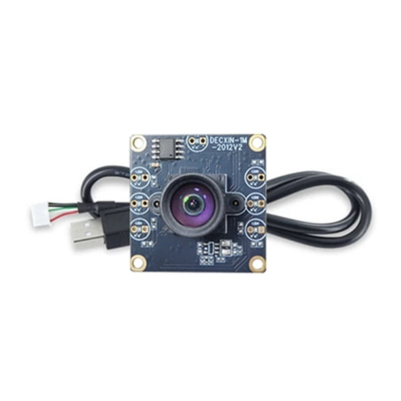 100 Degree Camera Module 1MP OV9732 1280x720 USB Free Driver Manual Focus with 2 Meter Cable for WinXP/7/8/10 1Pcs,As Shown