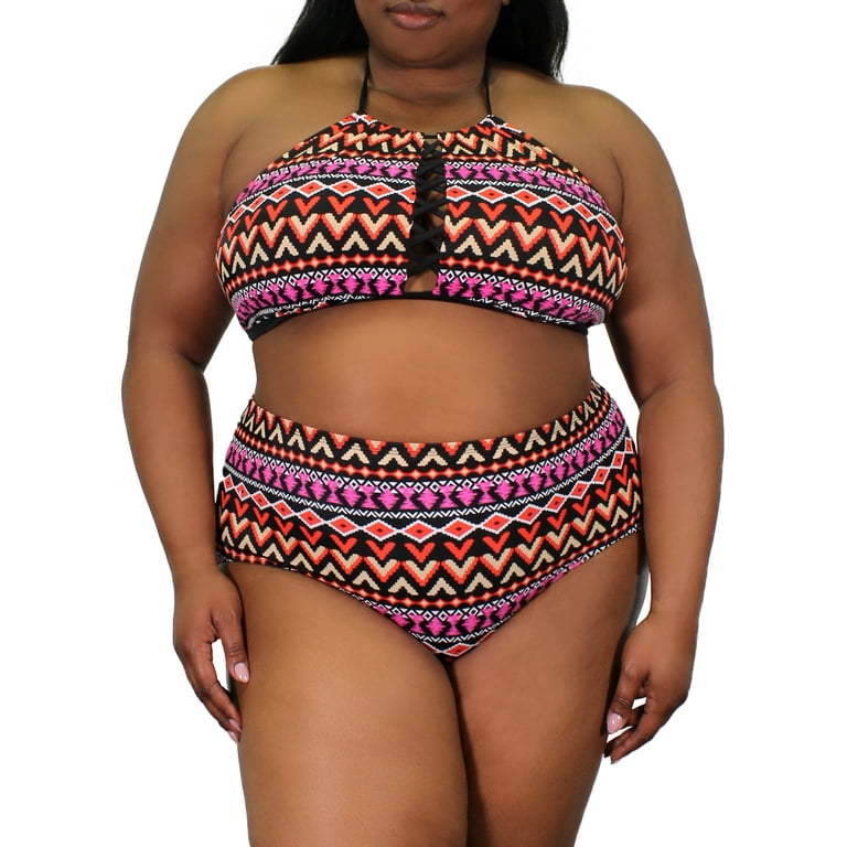 Tribal swimsuit plus best sale size