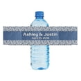 thumbnail image 1 of 100 Denim and Lace Wedding Water Bottle Labels Engagement Party Special Occasion 2, 1 of 4
