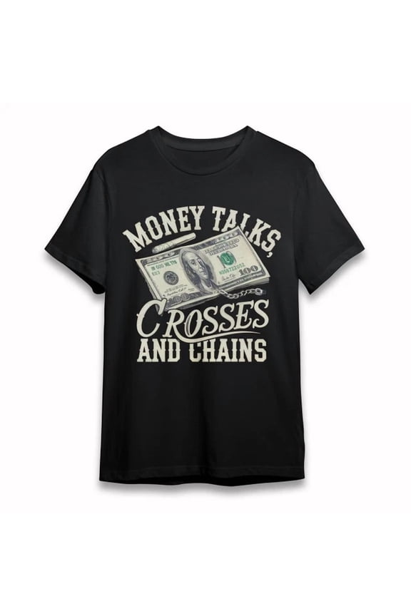 100 Dollar Bill Design Graphic Cotton Tee