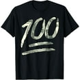 thumbnail image 1 of 100 Dollar Bill Keep It One Hundred T-Shirt T-Shirt, 1 of 4