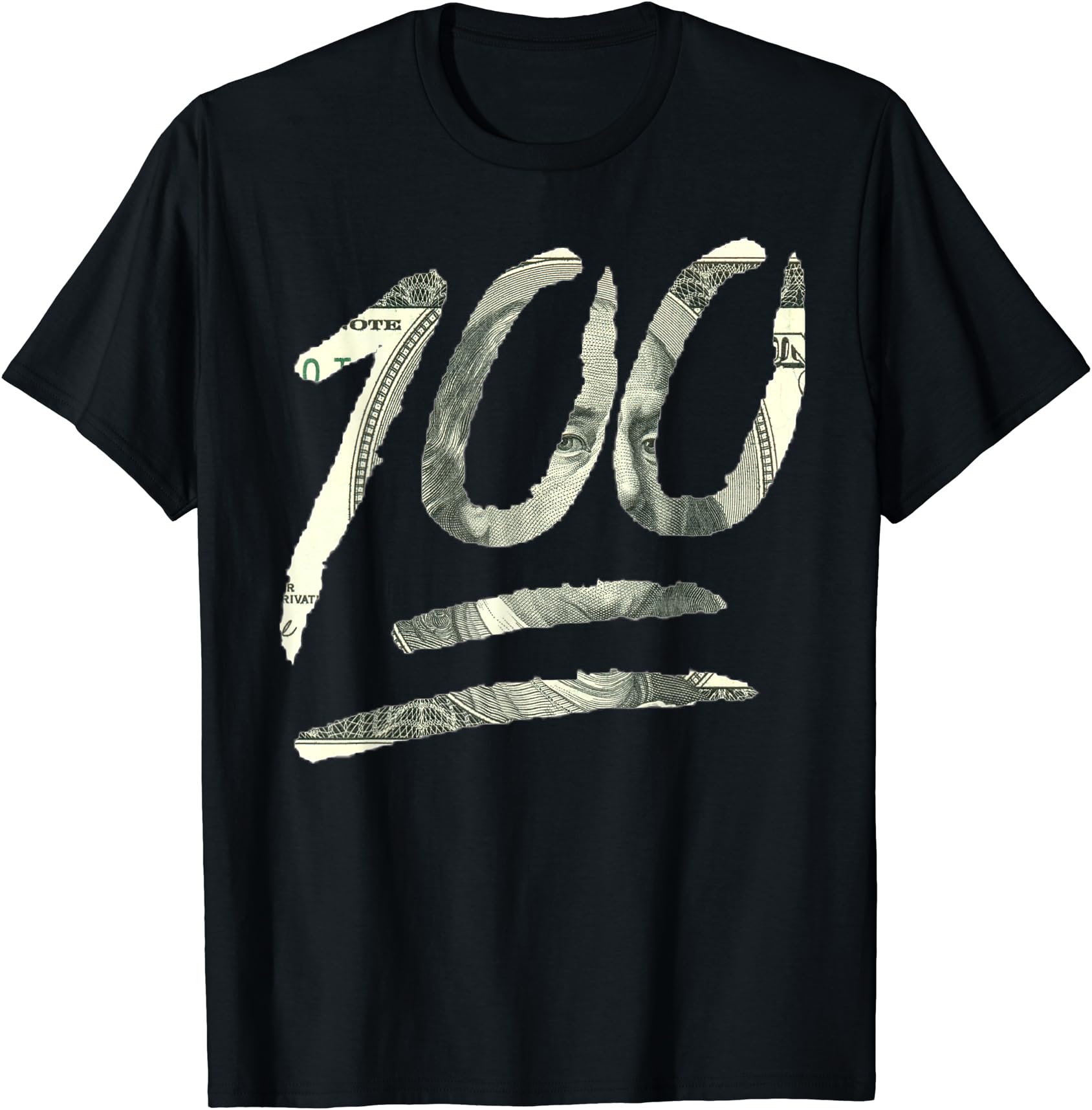100 Dollar Bill Keep It One Hundred T Shirt Walmart 100 dollar bill keep it one hundred t shirt walmart